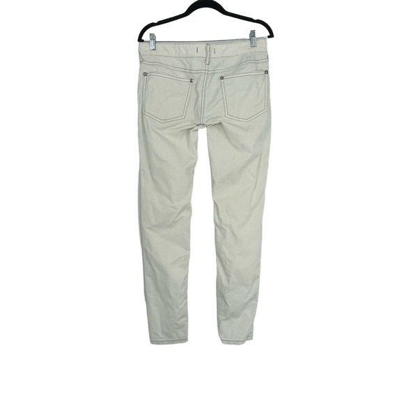 Free People Pants - Free People Women's Off White Stretch Skinny Mid Rise Corduroy Pants Size W 30